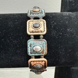 Vintage-Inspired Patina Bracelet